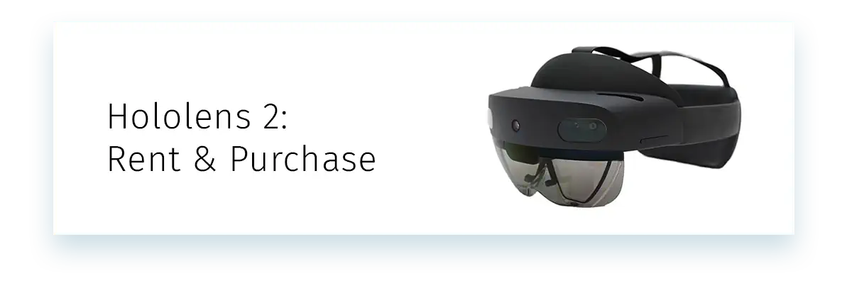 rent purchase hololens